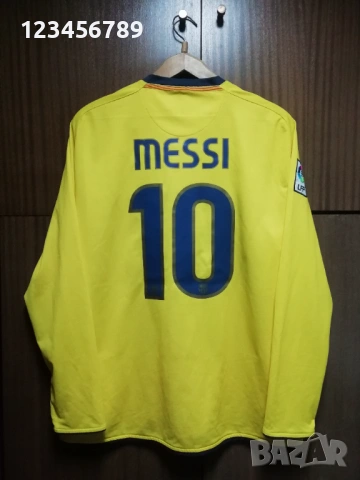 Barcelona Lionel Messi 2008/2009 Nike оригинална тениска фланелка екип Барселона Меси 