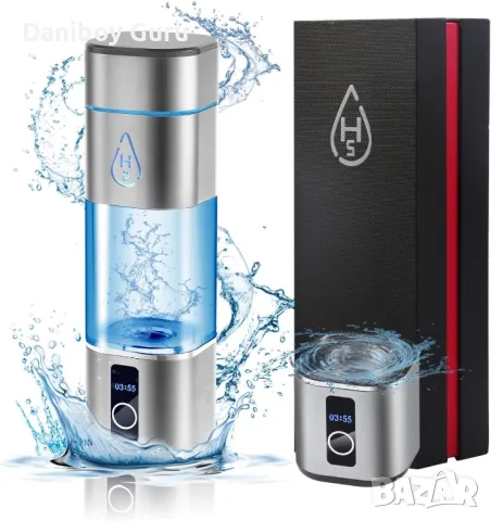 6000PPB водородна бутилка SPE PEM  3-в-1 мултифункционален 2 режима преносим генератор Hydrogen