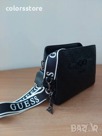 Луксозна чанта Guess/черна код SG-20, снимка 4 - Чанти - 41863358
