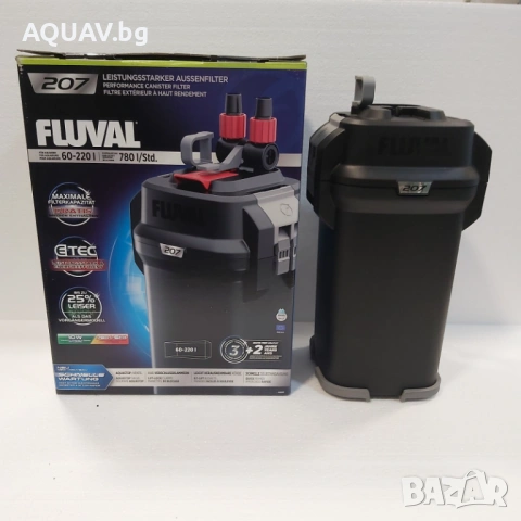 Външен филтър за аквариум FLUVAL 207, снимка 2 - Оборудване за аквариуми - 53274299