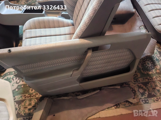 Перфектен сив салон от Мерцедес 190 , снимка 3 - Автомобили и джипове - 53189364