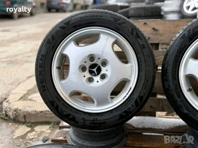 5х112 Джанти 16 Цола Mercedes C Class W203 CLK W208 5x112 Мерцедес Ц Класа ЦЛК Оригинални джанти  , снимка 3 - Аксесоари и консумативи - 53667263