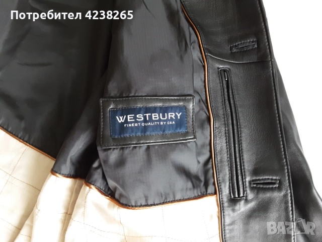 кожено яке "Westbury"естествена кожа №54, снимка 6 - Якета - 52677947