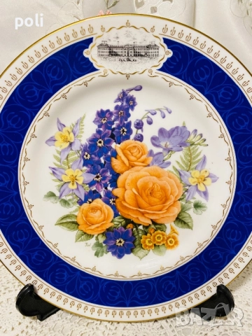 порцеланова чиния за стена , снимка 2 - Декорация за дома - 51955904