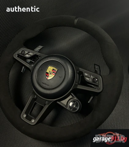 Алкантара Волан Порше Porsche GT3 911 Cayenne Cayman Panamera Carrera Boxter 991 997, снимка 7 - Аксесоари и консумативи - 49215506