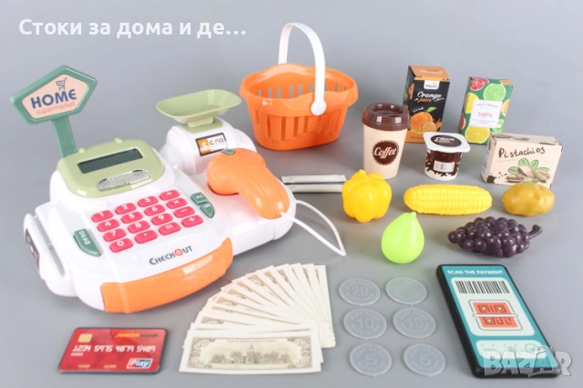 ✨Детски комплект касов апарат и аксесоари
