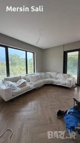 Ъглов диван - Enza Home - чисто нов, снимка 4 - Дивани и мека мебел - 55906413