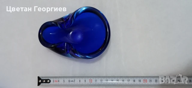 цветно стъкло морано, снимка 4 - Антикварни и старинни предмети - 50999378