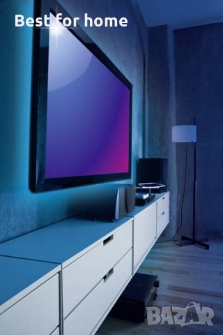 LED фоново осветление подсветка за ТВ 2м-  EASYmaxx LED TV, снимка 5 - Лед осветление - 33876540