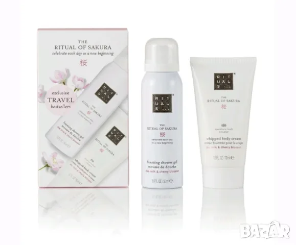 ПЪТНИЧЕСКИ КОМПЛЕКТ ЗА ТЯЛО Rituals of Sakura