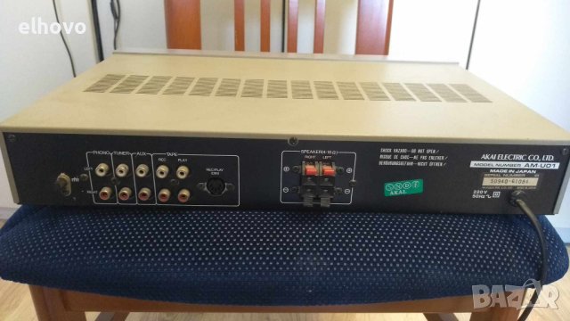 Стерео усилвател AKAI AM-U01, снимка 2 - Ресийвъри, усилватели, смесителни пултове - 41539255