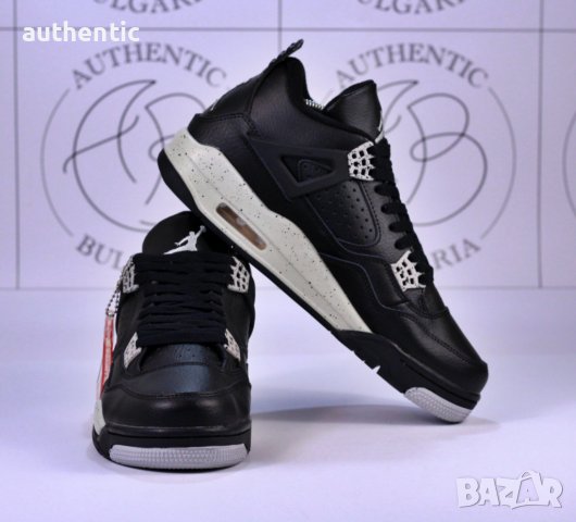 Nike Jordan Retro 4 White Cement, Black Oreo, A Ma Maniere, KAWS Black, снимка 8 - Спортни обувки - 39215092