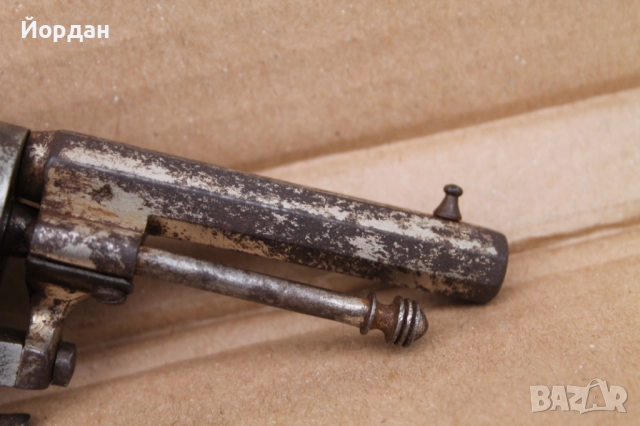 Белгийски револвер ''Лефоше''  с надпис ''USA'', снимка 4 - Други ценни предмети - 52755167