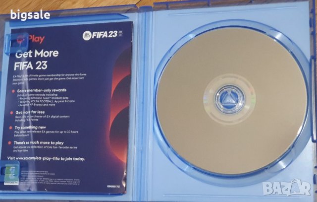 FIFA 23 PS4 Playstation 4 ФИФА 2023 Плейстейшън 5 футбол мач диск игра, снимка 4 - Игри за PlayStation - 38880156