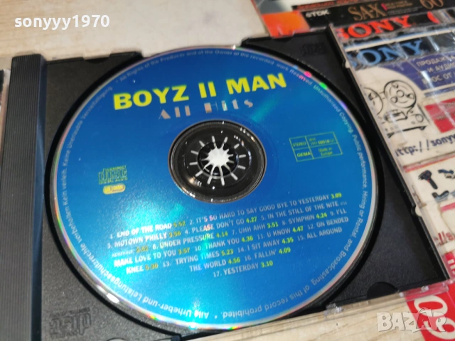 BOYZ II MAN CD 0403261118R6ET2HOL, снимка 9 - CD дискове - 53704191