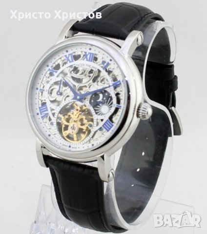 Мъжки луксозен часовник Patek Philippe Tourbillon, снимка 2 - Мъжки - 41671773