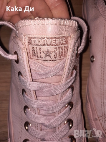 COVERSE есествена кожа, снимка 10 - Кецове - 53203175