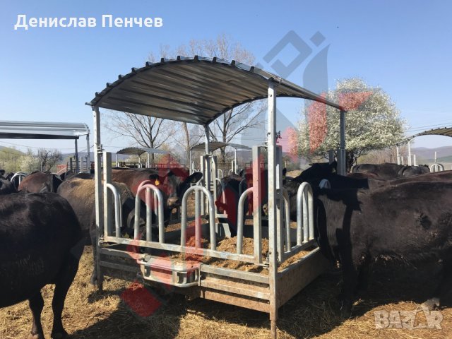 Хранилка за коне и говеда с покрив, снимка 9 - За селскостопански - 34654386