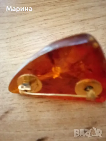 Руска брошка кехлибар , снимка 4 - Други - 47674933