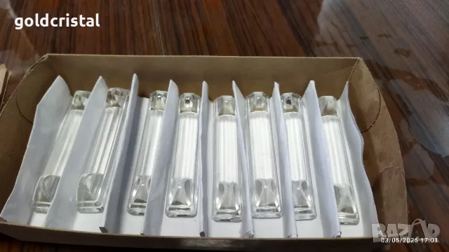 кристални поставки за прибори за хранене , снимка 6 - Антикварни и старинни предмети - 50147711