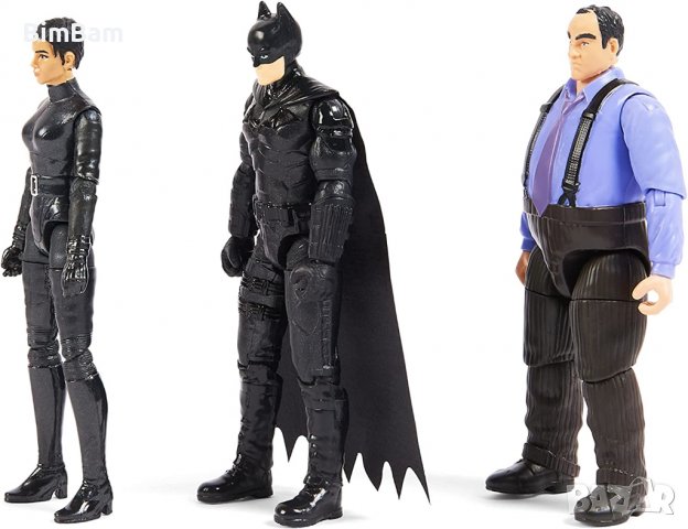Оригинален комплект фигурки The BATMAN - Batman+ The Penguin + Selina ...