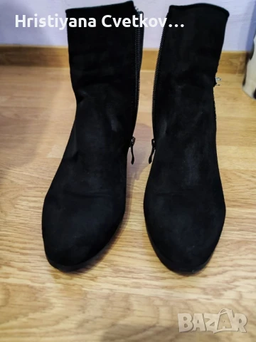 Дамски елегантни обувки в черен цвят. , снимка 2 - Дамски елегантни обувки - 50757317