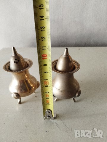 две месингови солници-комплект, снимка 2 - Други ценни предмети - 41562646