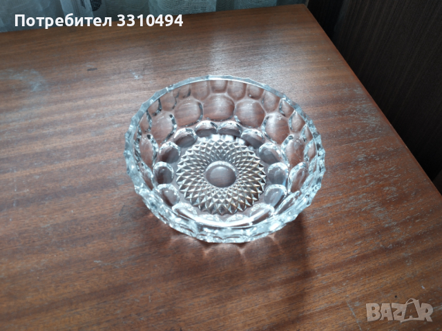Кристална купа, снимка 2 - Аксесоари за кухня - 36262915