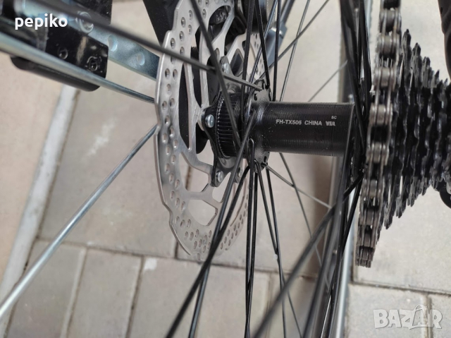 Продавам колела внос от Германия алуминиев велосипед SOLIS 3-0 TRETWERK 28 цола хидравлика диск, снимка 18 - Велосипеди - 36272321