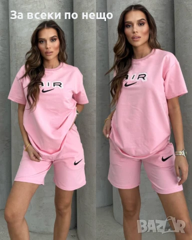 Nike Air Дамски Летен Спортен Комплект🔝Дамски Спортен Екип Найк Еър - 6 Цвята Код A711, снимка 7 - Комплекти - 50945707