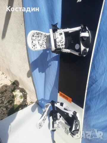 Сноуборд K2 Joy Driver 158 W см. с автомати  , снимка 6 - Зимни спортове - 53623858