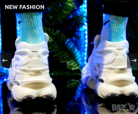 🔝🔝🔝Дамски Маратонки BALMAIN , снимка 4 - Маратонки - 50810335