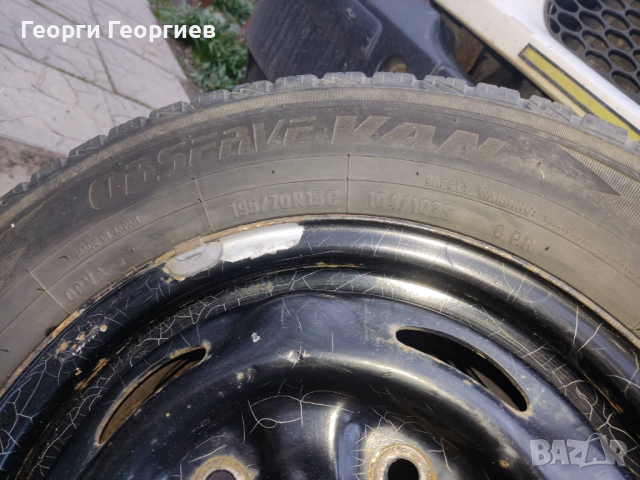 15 цола зимни гуми Toyo Observe VAN 195/70R15C 104/102S ДОТ 2019г., снимка 8 - Гуми и джанти - 44552439