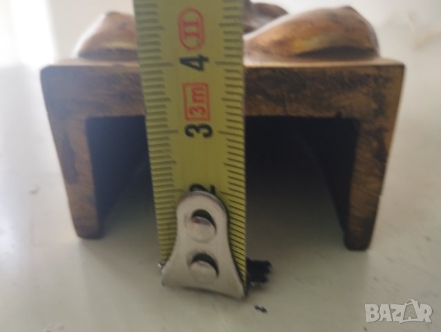 Стара месингова апликация женско лице, снимка 4 - Други ценни предмети - 41874480