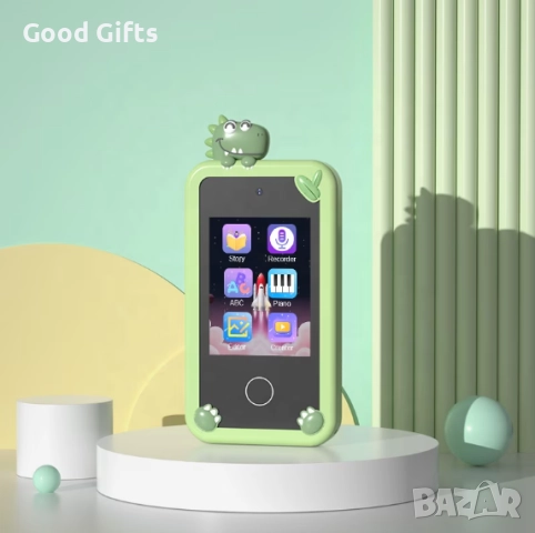 Детски смарт телефон P1 Plus с игри и двойна камера – 2.8″ IPS дисплей, 8GB памет и силиконов калъф, снимка 7 - Други - 52936133