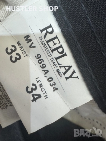 Мъжки дънки REPLAY. Размер 33, снимка 6 - Дънки - 52940874