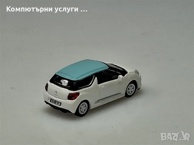 CITROEN DS3 2010 - мащаб 1:87 на Norev моделът е нов в кутия, снимка 3 - Колекции - 55748023