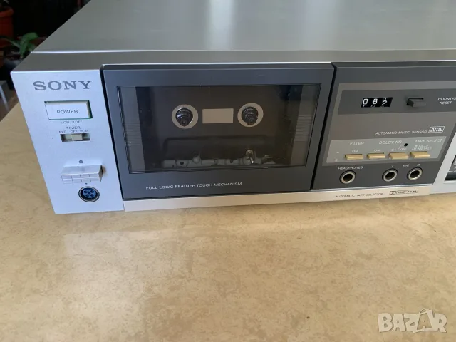 Касетен дек Sony TC-FX44 – Отличен визуален вид, снимка 3 - Декове - 56082385