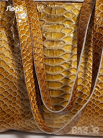 Дамска чанта естествена кожа , снимка 4 - Чанти - 53009627