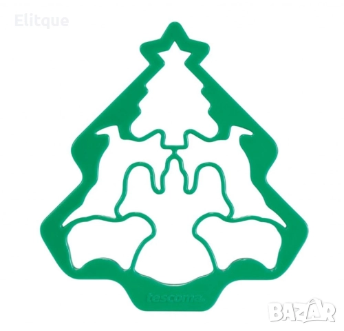 Комплект коледни форми за сладки 6 в 1, снимка 3 - Други - 52831822