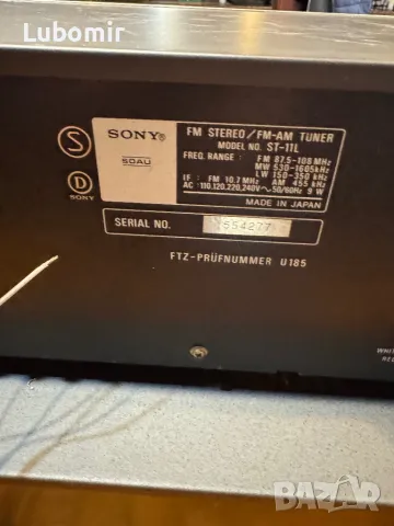 SONY TC-188SD дек и тунер ST-11L, снимка 6 - Декове - 50229954