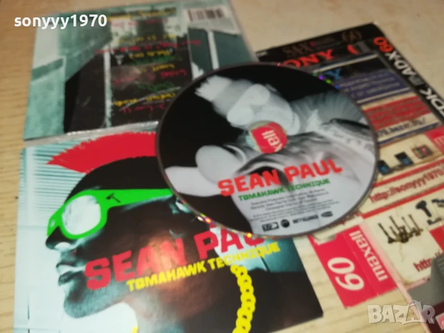 SEAN PAUL CD-ВНОС GERMANY 0907251223, снимка 4 - CD дискове - 50960741