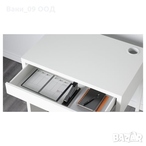 Компютърно бюро с чекмедже и дупка за кабелите, снимка 4 - Бюра - 34178740