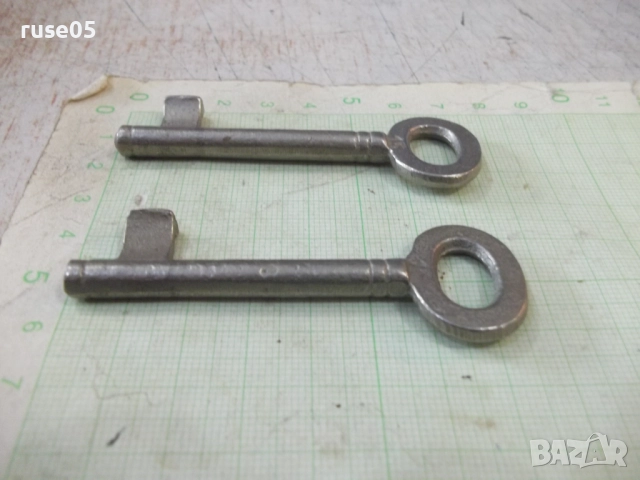 Лот от 2 бр. ключа № 15 за брава, снимка 3 - Колекции - 52187484