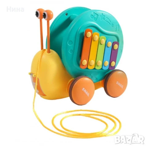 Охлювче за дърпане - 4 в 1, снимка 4 - Образователни игри - 50929933