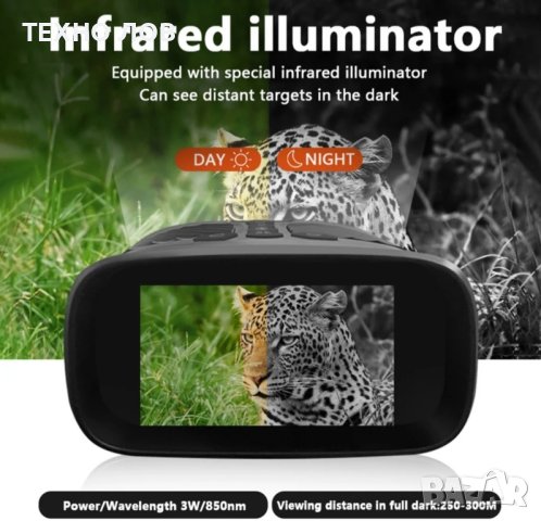 Записващ бинокъл с нощно и дневно виждане 36MP ВОДОУСТОЙЧИВ , снимка 12 - Екипировка - 44160451