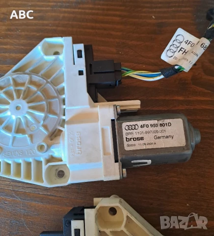 Електромотор за стъклоподемник от Audi A6 C6 4F , снимка 5 - Части - 50532930