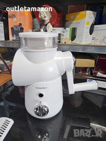 Ренде за зеленчуци, сирене, ядки, KitchenBoss: 3 в 1, снимка 9 - Други - 53346334