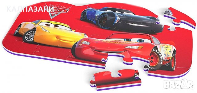 Мек пъзел килим Tatamiz от 25 части - Cars 3 202