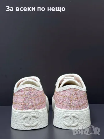 Chanel Дамски Маратонки👟Дамски Спортни Обувки Шанел👟Кецове - Различни Цветове Код SEM-308, снимка 6 - Маратонки - 55783199